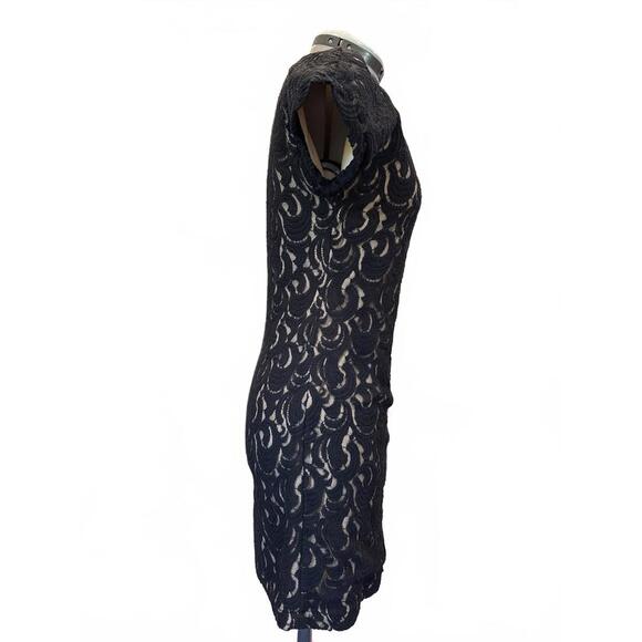 Vintage Vivienne Tam Women's Black Lace Dress XS - Picture 10 of 10